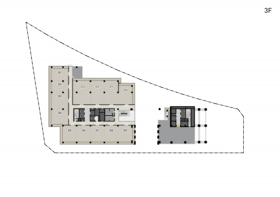 보타닉게이트 3층 평면도